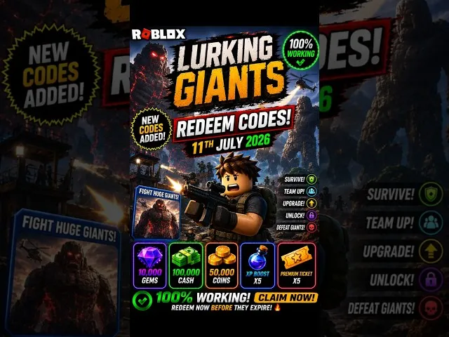 Lurking Giants How to Redeem Codes — Step-by-Step Code Redemption Guide
